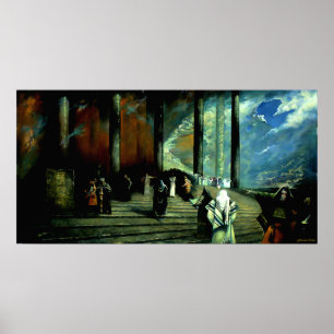 Messiah - Poster (olieverfschilderij van Ghenadie 