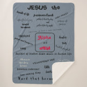 Messiah serie Sherpa Blanket Deken (Voorkant)