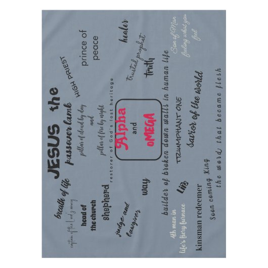 Messiah Serie Tafelkleed (Voorkant)