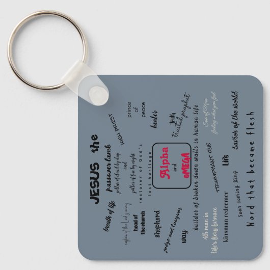 Messiah Series Keychain (Voorkant)