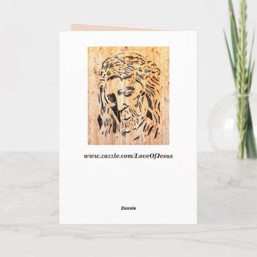 messiah wenskaart kaart (Achterkant)