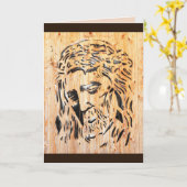 messiah wenskaart kaart (Gele Bloem)