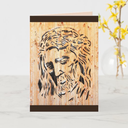 messiah wenskaart kaart (Gele Bloem)