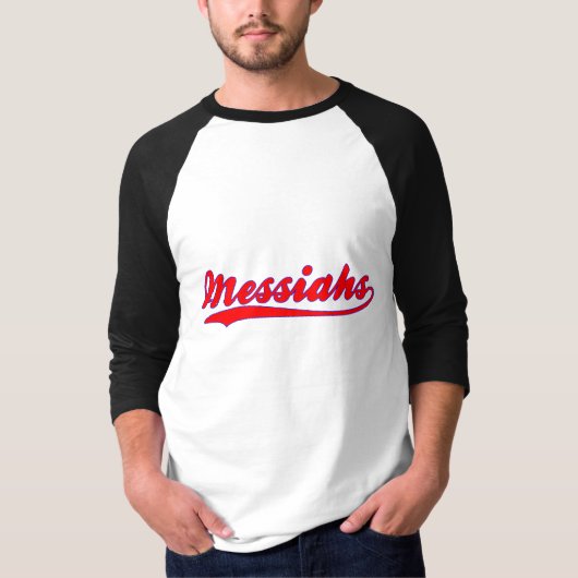 Messiahs Faux Baseball Jersey T-Shirt (Voorkant)
