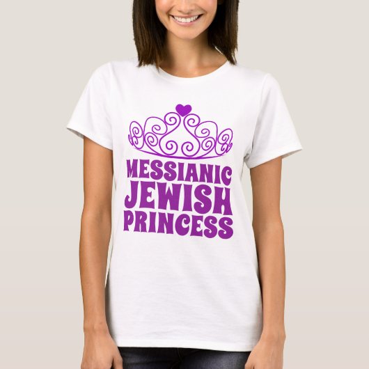 MESSIANIC JEWISH PRINCESS T-Shirts (Voorkant)
