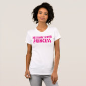 Messianic Jewish Princess T-shirts (Voorkant volledig)