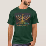 Messianic Menorah Shirt<br><div class="desc">Een duidelijke verklaring van je vertrouwen in Messias</div>