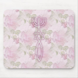 Messianic Seal Floral Mousepad Muismat