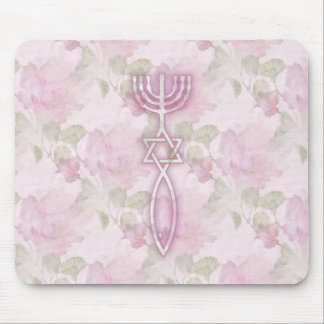 Messianic Seal Floral Mousepad Muismat