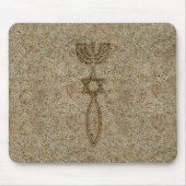 Messianic Seal Stone Mousepad Muismat (Voorkant)