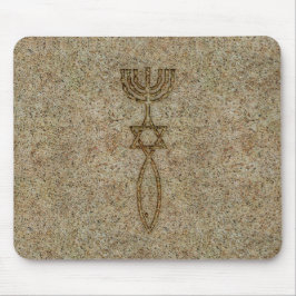 Messianic Seal Stone Mousepad Muismat