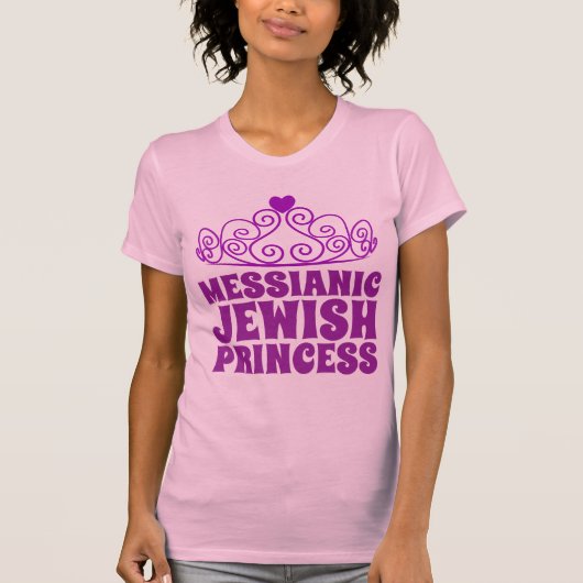 MESSIANIEK JEWISH PRINCESS Dames T-Shirts (Voorkant)