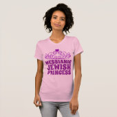MESSIANIEK JEWISH PRINCESS Dames T-Shirts (Voorkant volledig)
