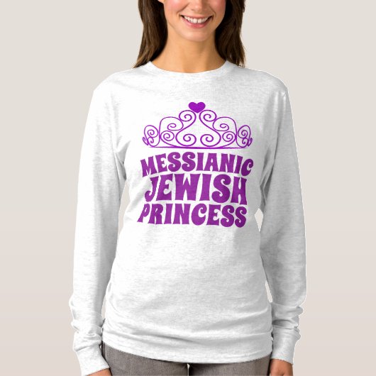 MESSIANIEK JEWISH PRINCESS Dames T-Shirts (Voorkant)