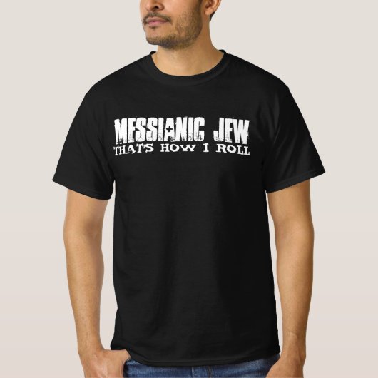 Messianische joodse T-shirts, joodse T-shirt (Voorkant)