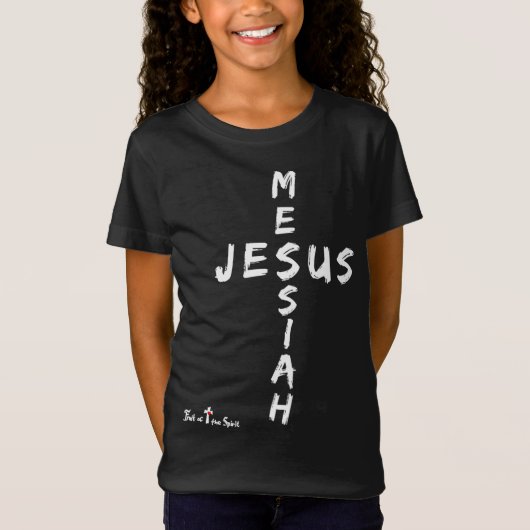 Messias Jesus Cross #Easter #Christmas Christelijk T-shirt (Voorkant)