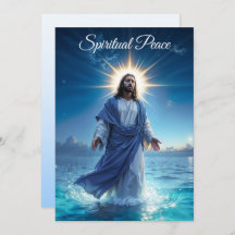 Messias Jezus Christus genade en sereniteit kunst