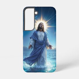 Messias Jezus Christus genade en sereniteit kunst Samsung Galaxy Hoesje