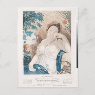 Messidor , tiende maand Republikein Briefkaart