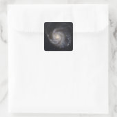 Messier 101, de Pinwheels Galaxy Vierkante Sticker (Tas)