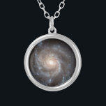 Messier 101 NGC 5457 Sterrenstelsel Ruimte Zilver Vergulden Ketting<br><div class="desc">Messier 101 NGC 5457 Sterrenstelsel Ruimte</div>