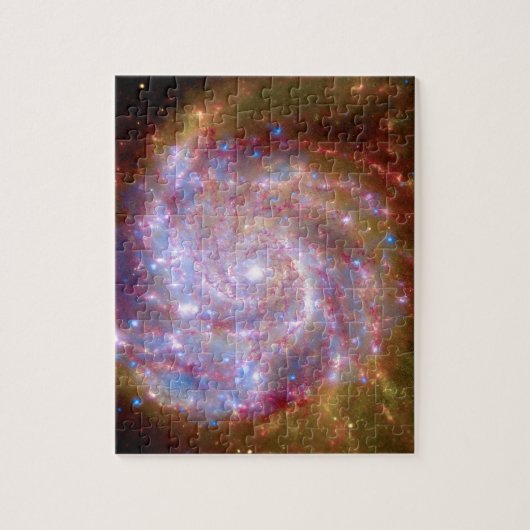 Messier 101 Spiral Galaxy - Hubble Telescope Foto Legpuzzel (Verticaal)