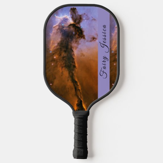 Messier 16 Jouw naam Eagle Nebula Messier Pickleball Paddle (Achterkant)