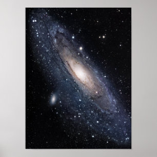 Messier 31, de Grote Melkweg in Andromeda Poster