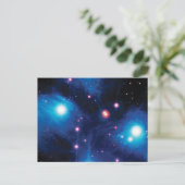 Messier 45 Pleiades Star Cluster NASA Space Photo Briefkaart (Staand voorkant)