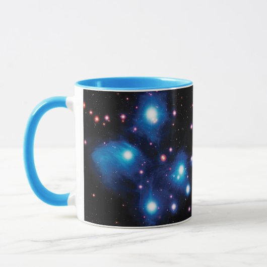 Messier 45 Pleiades Star Cluster NASA Space Photo Mok (Links)