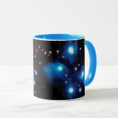 Messier 45 Pleiades Star Cluster NASA Space Photo Mok (Voorkant rechts)