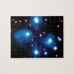 Messier 45 Plejaden Sterrenhoop NASA Ruimte Foto Legpuzzel