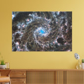 Messier 74 (M74) Galaxy | NGC 628 | MIRI | JWST Canvas Afdruk (Insitu (Woonkamer))