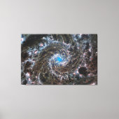 Messier 74 (M74) Galaxy | NGC 628 | MIRI | JWST Canvas Afdruk (Voorkant)
