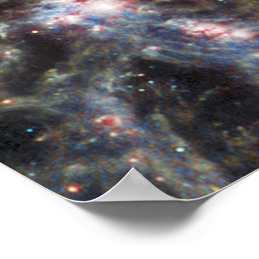 Messier 74 (M74) Galaxy | NGC 628 | MIRI | JWST Poster (Hoek)