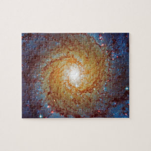 Messier 74 Spiraalstelsel Foto van de Buitenruimte Legpuzzel
