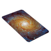 Messier 74 Spiral Galaxy Buitenspatie Foto Magneet (Rechterzijde)
