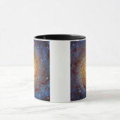 Messier 74 Spiral Galaxy Buitenspatie Foto Mok (Midden)