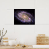 Messier 81 Spiral Galaxy Poster (Keuken)