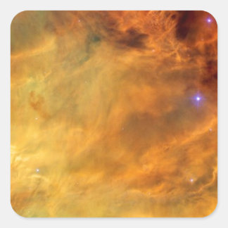 Messier 8 Lagoon Nebula - NASA Hubble Space Photo Vierkante Sticker