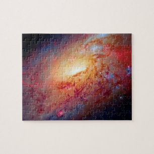 Messier M106 Spiraalstelsel Foto van de Buitenruim Legpuzzel