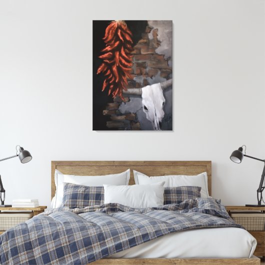 Messilla Canvas Afdruk (Insitu (Slaapkamer))