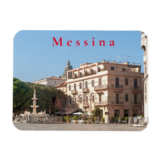 Messina. #1 magneet (Horizontaal)