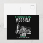 Messina Briefkaart (Voorkant / Achterkant)