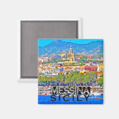Messina Magneet (Voorkant / Achterkant)