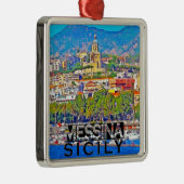 Messina Metalen Ornament (Rechts)