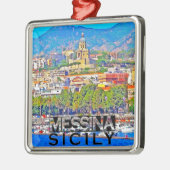 Messina Metalen Ornament (Links)