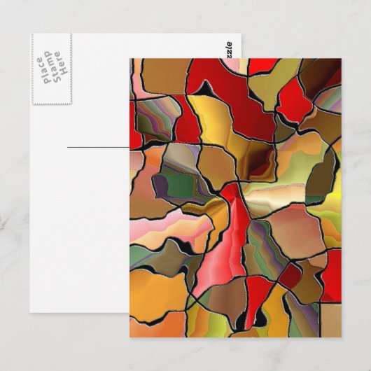 messing briefkaart (Voorkant / Achterkant)