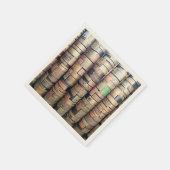 Messing Printing Bord servetten (Hoek)