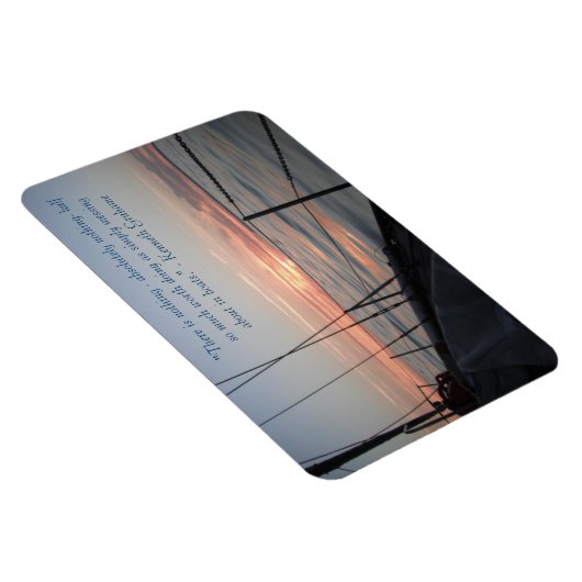 Messing rond in boten magneet (Rechterzijde)